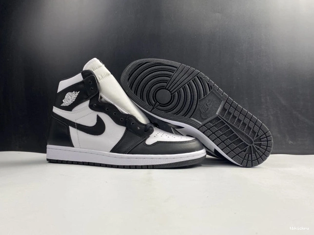 Cheap TBK 555088-010 Air Jordan White Black 1 Retro (2014) 0703